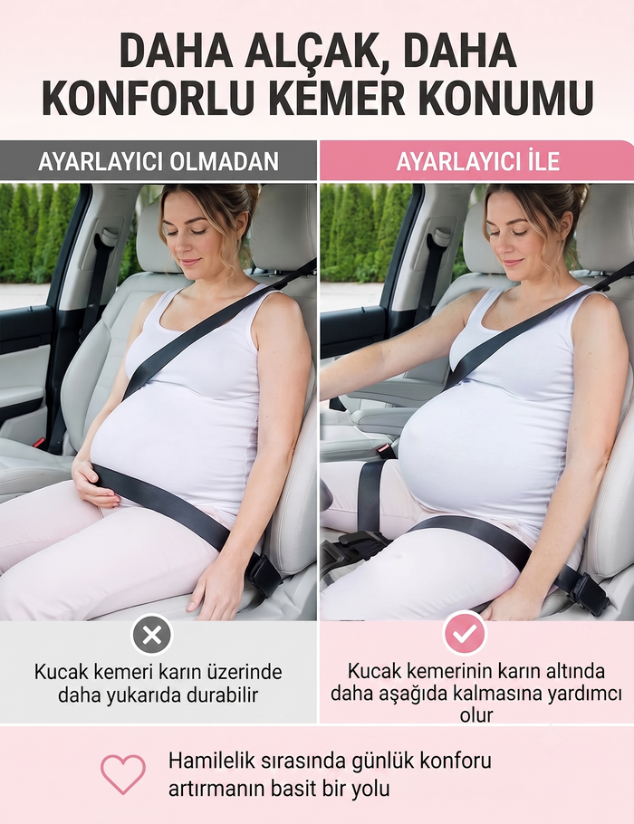 Muscare Hamile Emniyet Kemeri Aparatı
