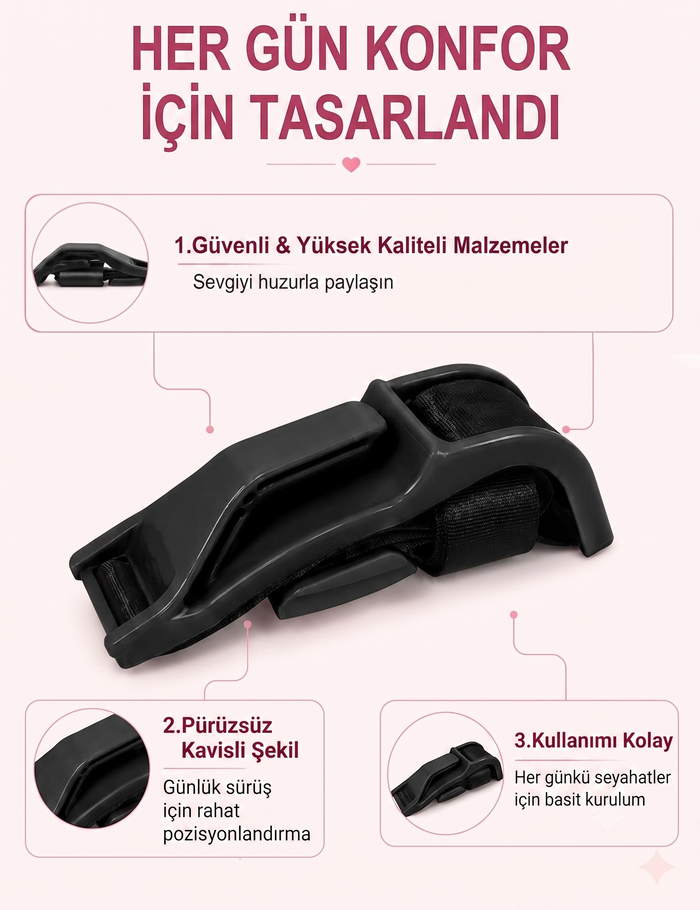 Muscare Hamile Emniyet Kemeri Aparatı