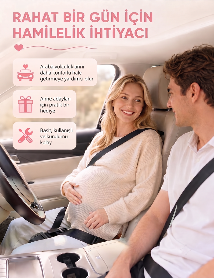 Muscare Hamile Emniyet Kemeri Aparatı